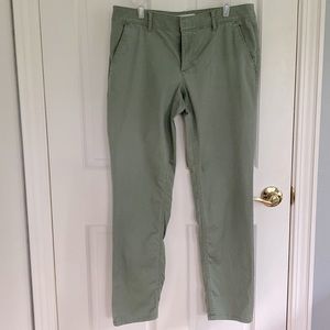 Loft Green Chino Pant